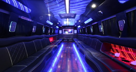 Best party bus service to DIA in Highlands Ranch, CO